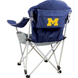 Picnic Time Michigan Wolverines Reclining Camp Chair