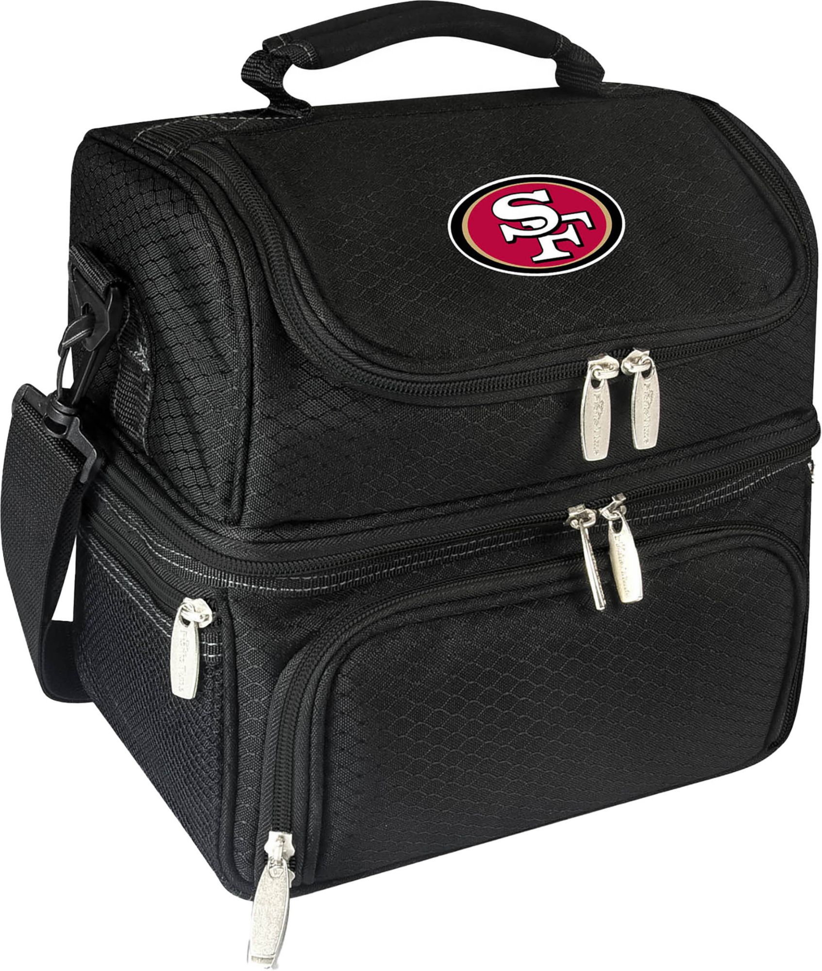 Picnic Time San Francisco 49ers Black Pranzo Personal Lunch Cooler