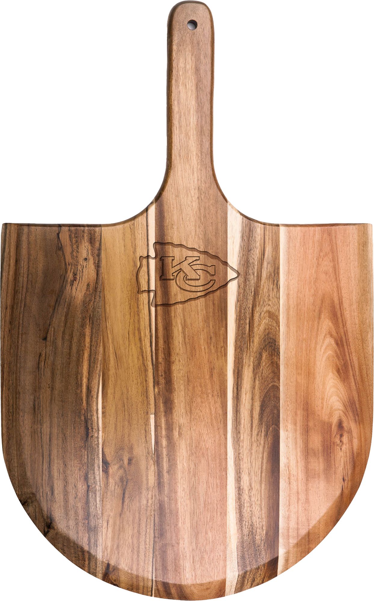 Picnic Time Kansas City Chiefs Acacia Pizza Serving Paddle