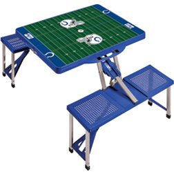 Picnic Time Indianapolis Colts Folding Picnic Table with Seats