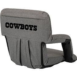 Picnic Time Dallas Cowboys Gray Reclining Stadium Seat