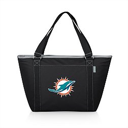 Picnic Time Miami Dolphins Black Topanga Cooler Tote Bag