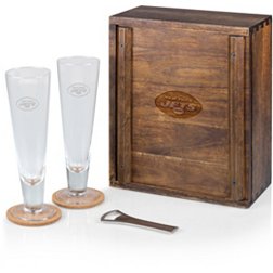 Picnic Time New York Jets Pilsner Beer Glass Box Set