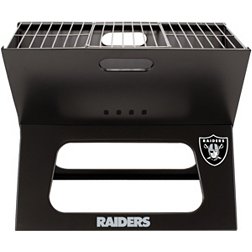 Picnic Time Oakland Raiders Portable Charcoal BBQ X-Grill