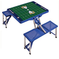 Picnic Time Los Angeles Rams Folding Picnic Table with Seats