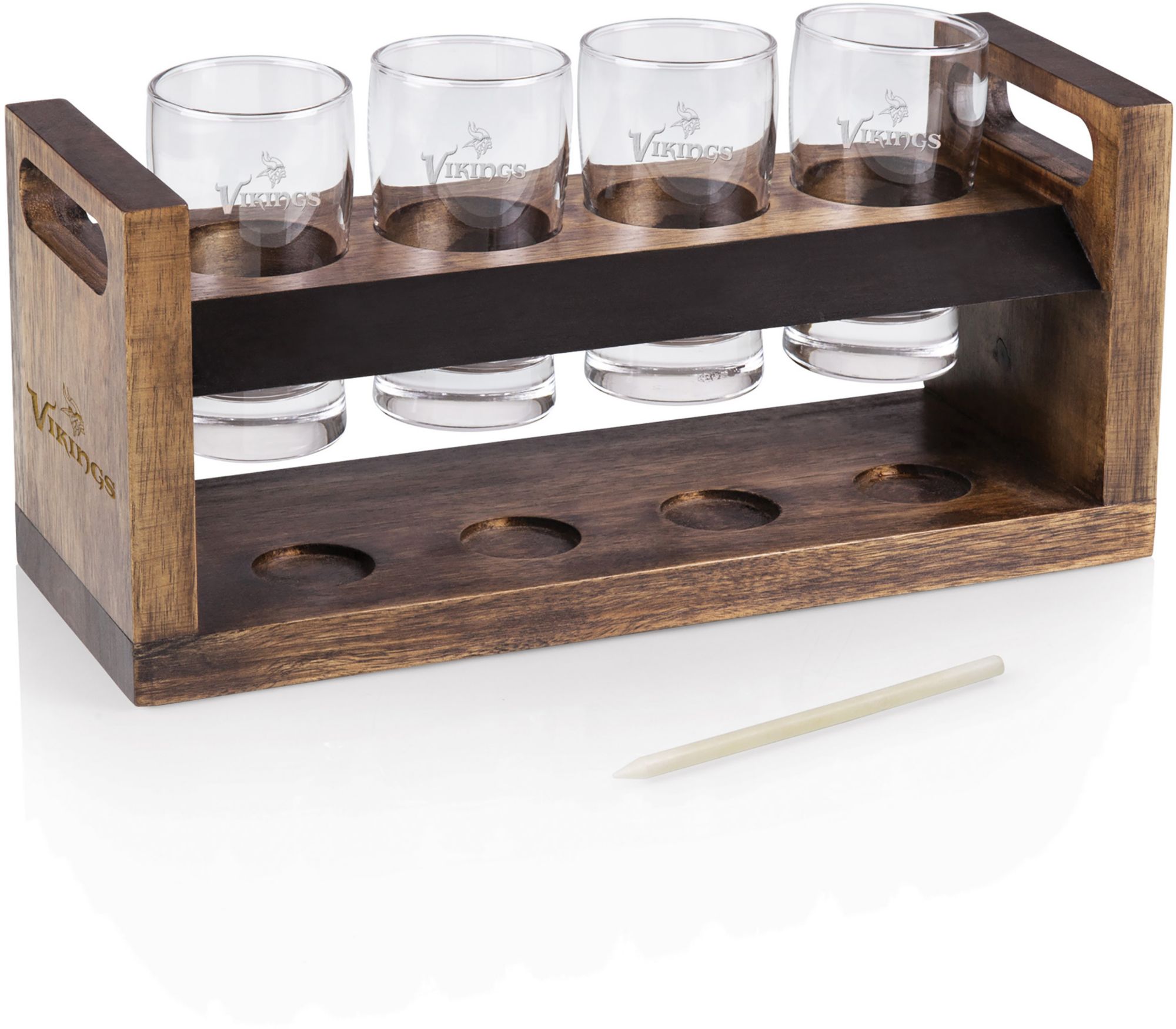 Picnic Time Minnesota Vikings Beer Flight Beverage Sampler