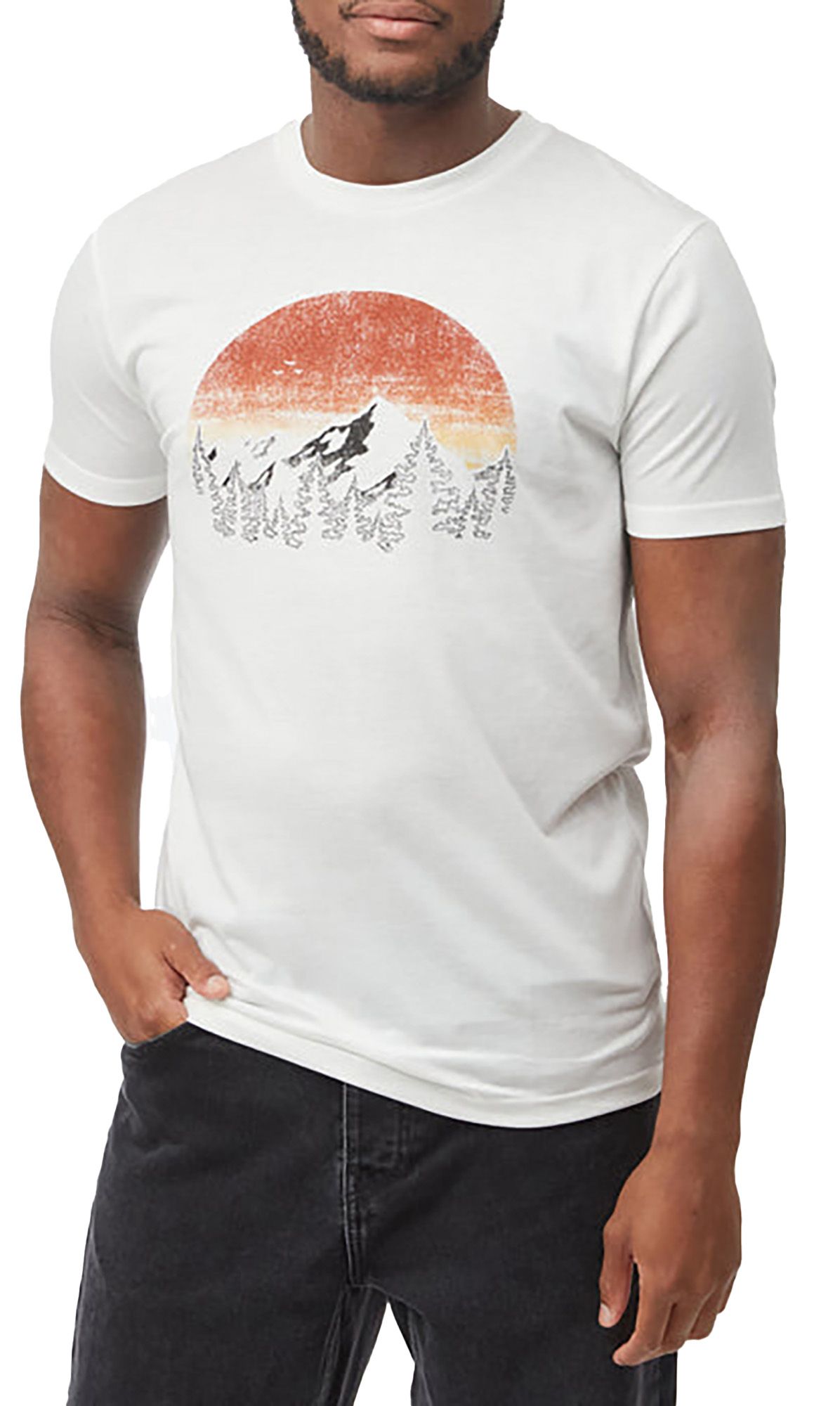 tentree Men's Vintage Sunset Graphic T-Shirt