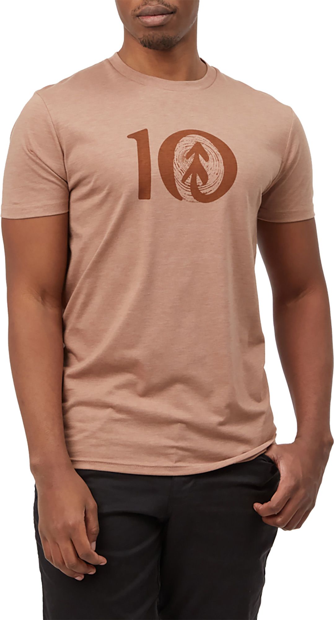 tentree Men's Woodgrain Ten Graphic T-Shirt