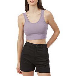 tentree Women's Cropped Fitted Tank Top