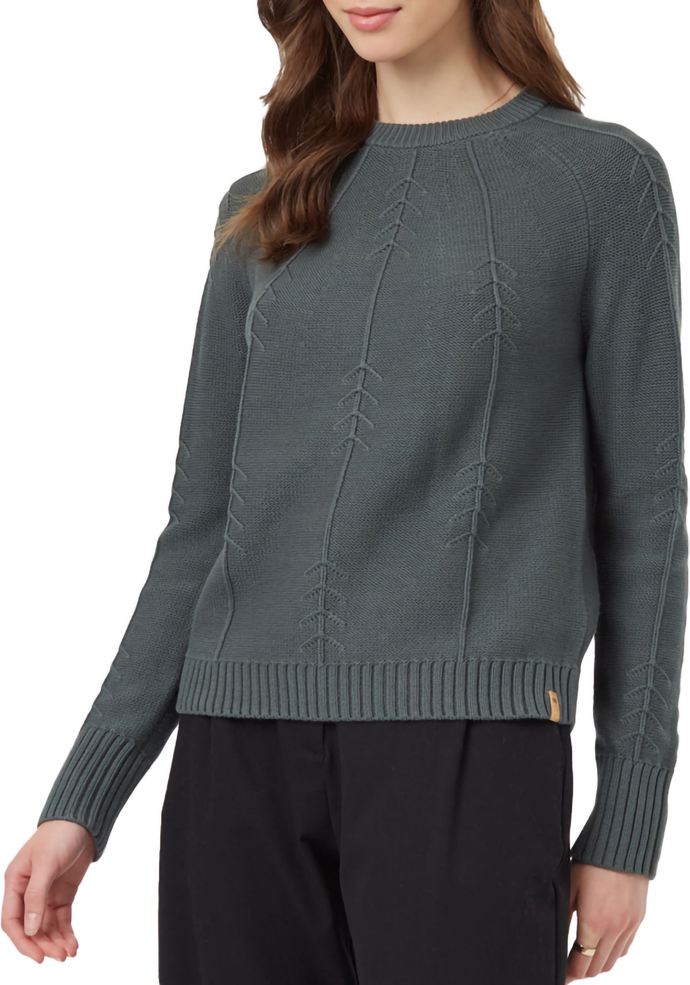 tentree Women's Highline Cotton Crew Sweater