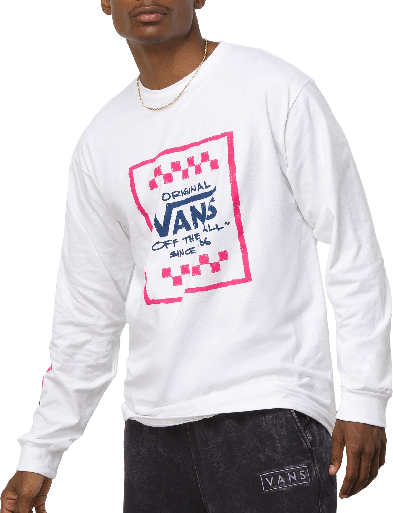 Vans / Men's Sketchy Past Long Sleeve Graphic T-Shirt