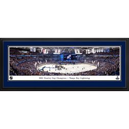 Blakeway Tampa Bay Lightning 2021 Stanley Cup Champions Deluxe Panoramic Double Mat Photo Frame