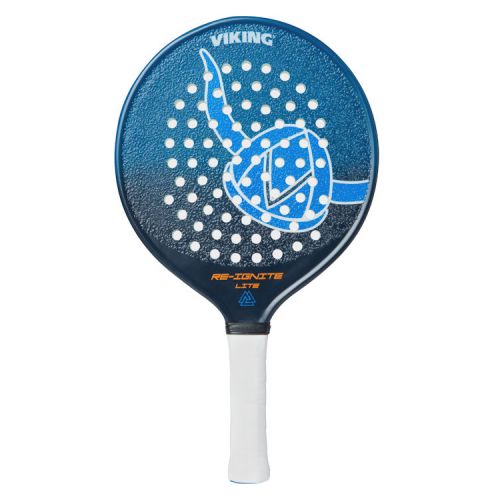 Viking SHIËLD C22 Platform Tennis Paddle - Low Core Density, Carbon Fiber Throat, Dual Grit Surface (355g, 92 Sq. In.)