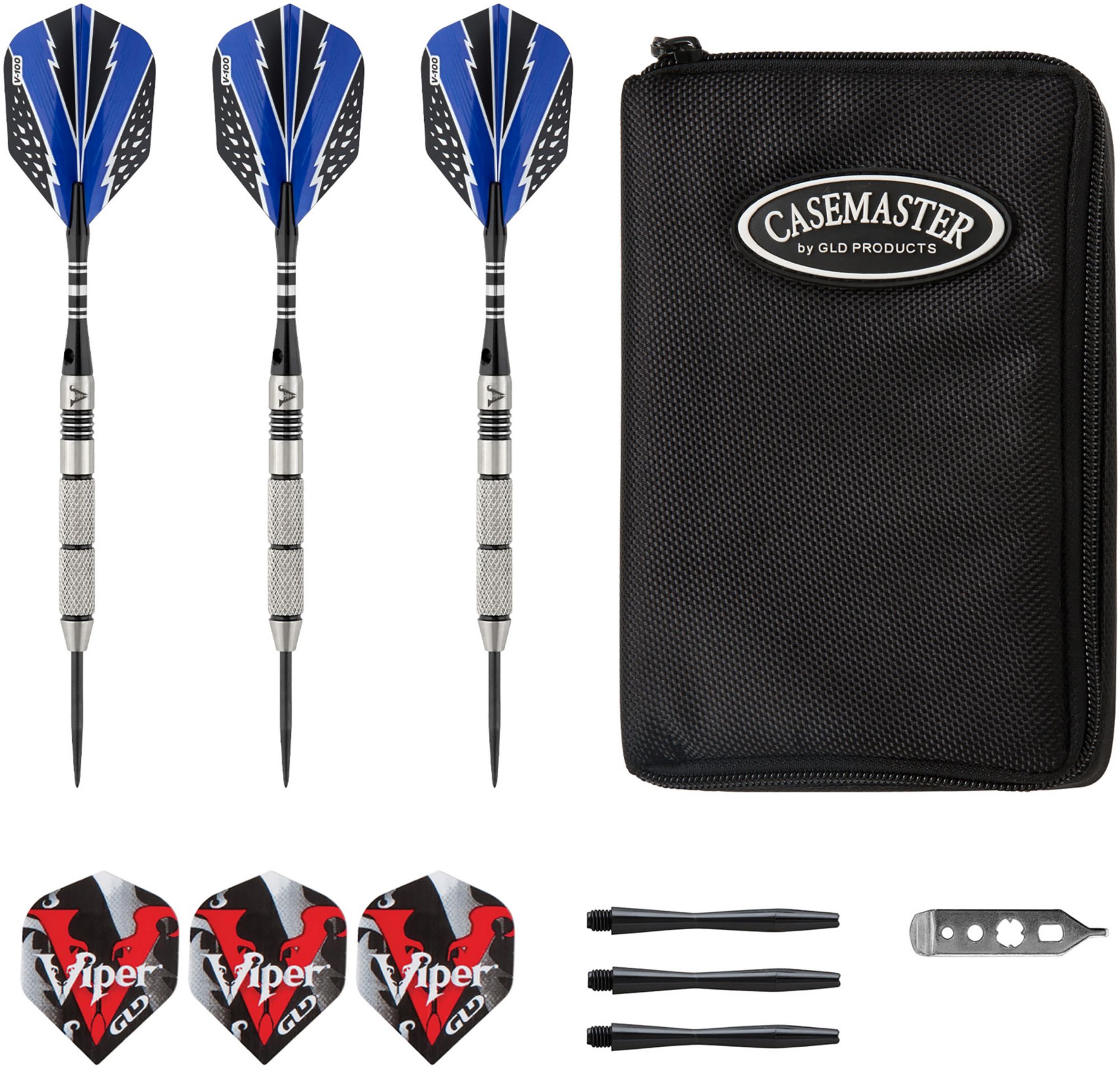 Viper Cold Steel Tungsten 21 Gram Steel Tip Dart and Casemaster Bundle