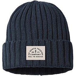 Up North Trading Co Adult Ribbed Patch Beanie