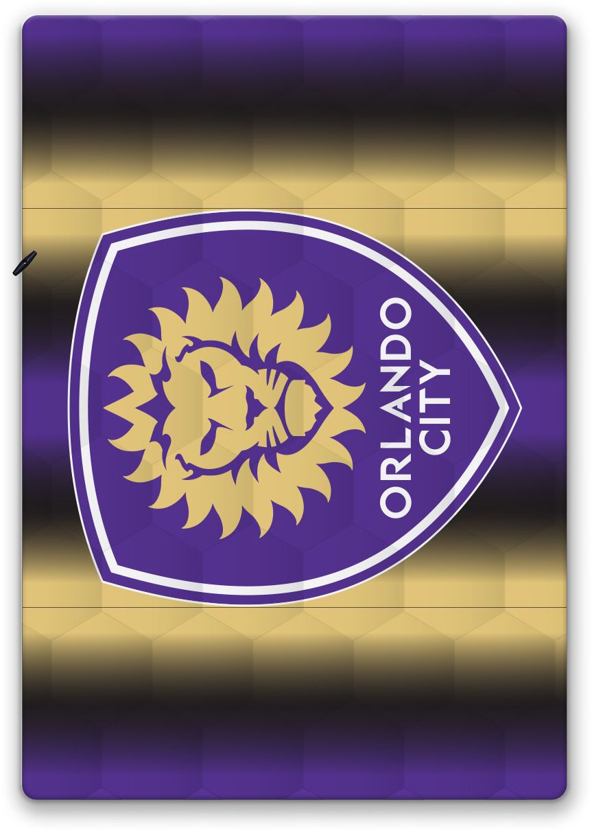 Pegasus Sports Orlando City Ombre Striped Blanket