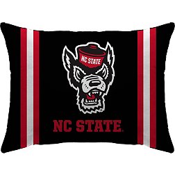 Pegasus Sports NC State Wolfpack Logo Bed Pillow