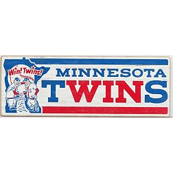 Open Road Minnesota Twins Traditions Wood Sign