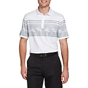 Walter Hagen Men's Perfect 11 Chest Palm Printed Golf Polo
