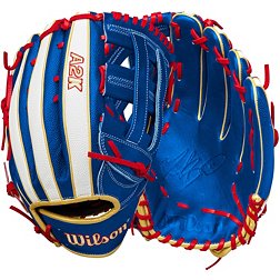 Blue Baseball Gloves, Free Shipping