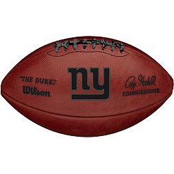 Wilson New York Giants Metallic 'The Duke' 11'' Football