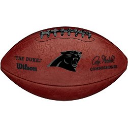 Wilson Carolina Panthers Metallic 'The Duke' 11'' Football