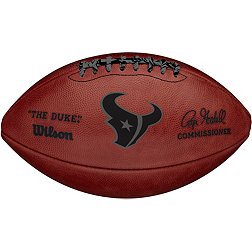 Wilson Houston Texans Metallic 'The Duke' 11'' Football