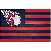 WinCraft Cleveland Guardians 11'' x 17'' Flag Wood Sign