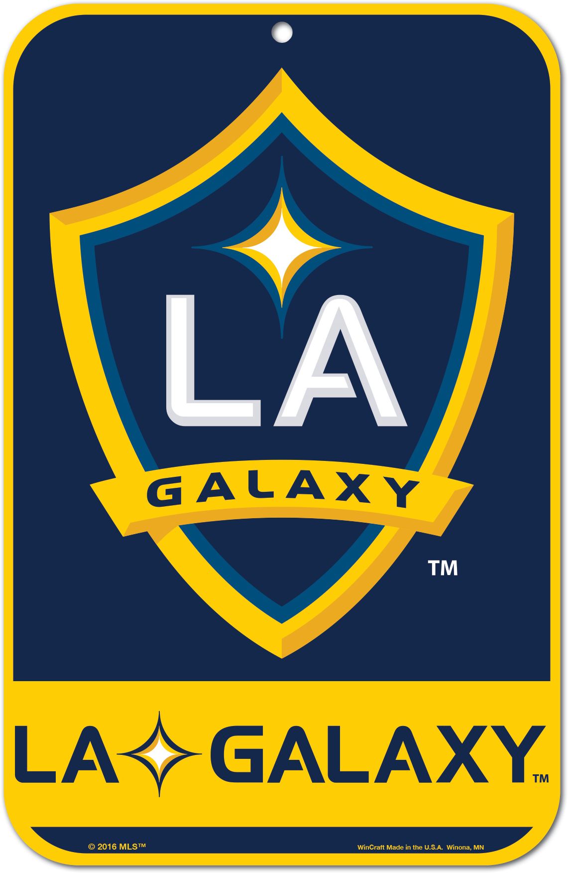 Wincraft LA Galaxy Plastic Sign