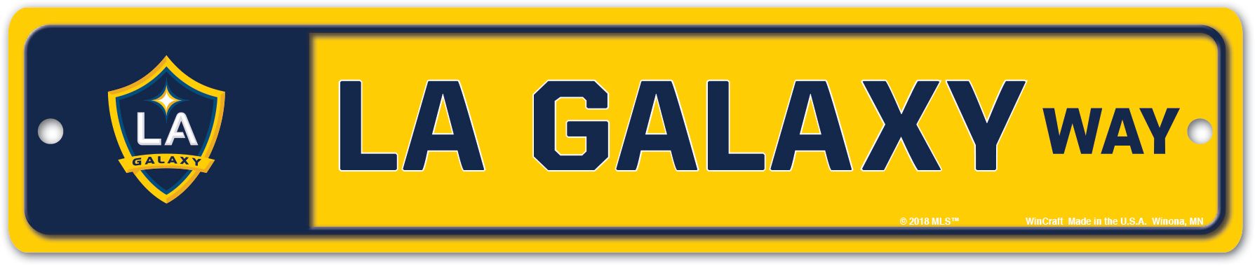 WinCraft LA Galaxy Street Sign
