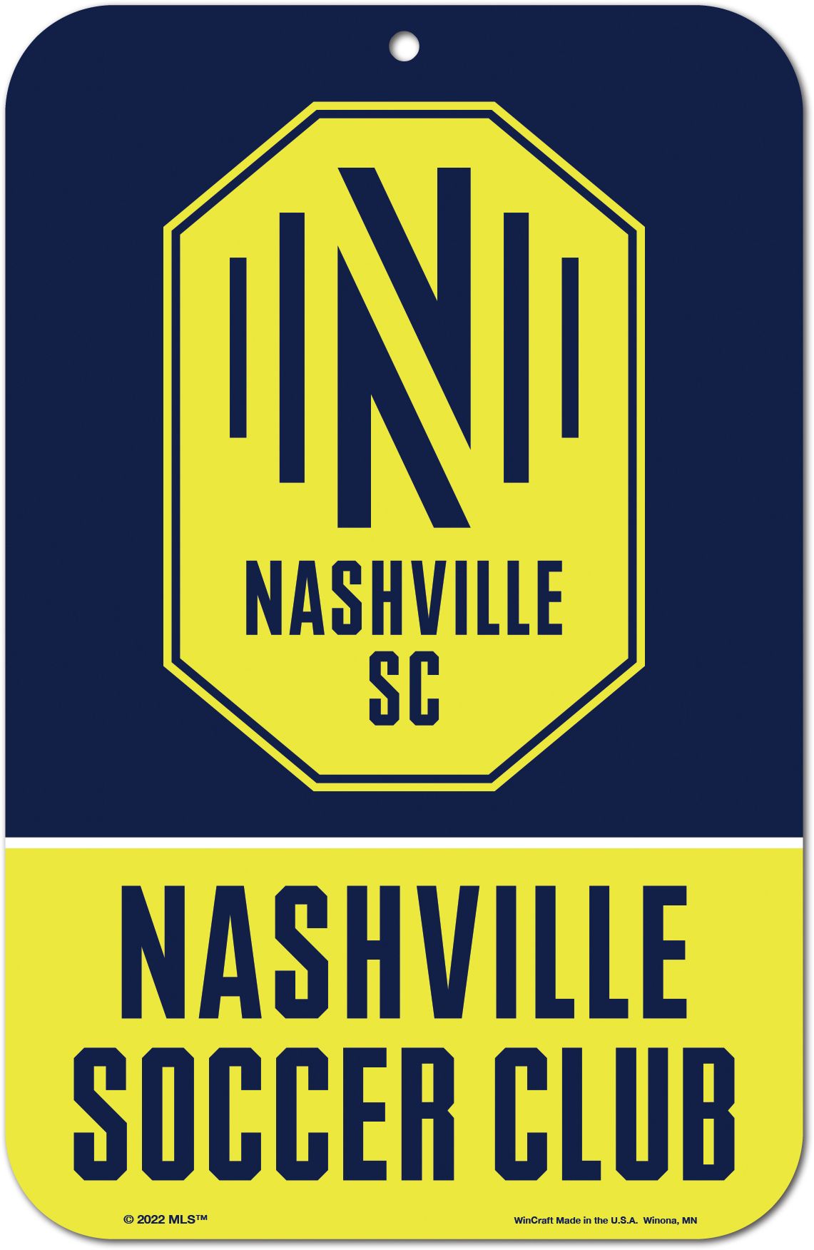 Wincraft Nashville SC Plastic Sign