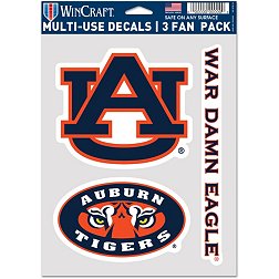 WinCraft Auburn Tigers 3 Pack Fan Decal