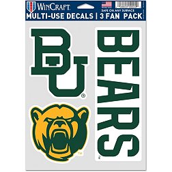 WinCraft Baylor Bears 3 Pack Fan Decal