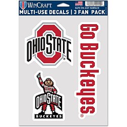 WinCraft Ohio State Buckeyes 3 Pack Fan Decal
