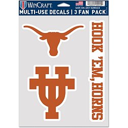 WinCraft Texas Longhorns 3 Pack Fan Decal