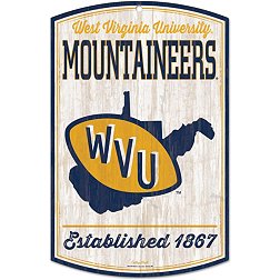 WinCraft West Virginia Mountaineers 11x17 Retro Sign