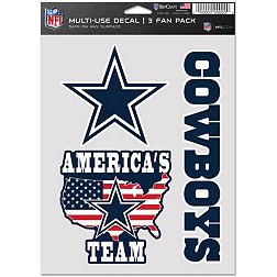 Logo Dallas Cowboys 3-Pack Fan Decal