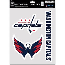 WinCraft Washington Capitals Fan Decal 3-Pack
