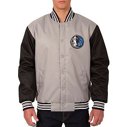JH Design Men's Dallas Mavericks Grey Twill Jacket