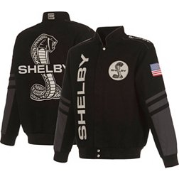 JH Design Shelby Black Twill Racing Jacket