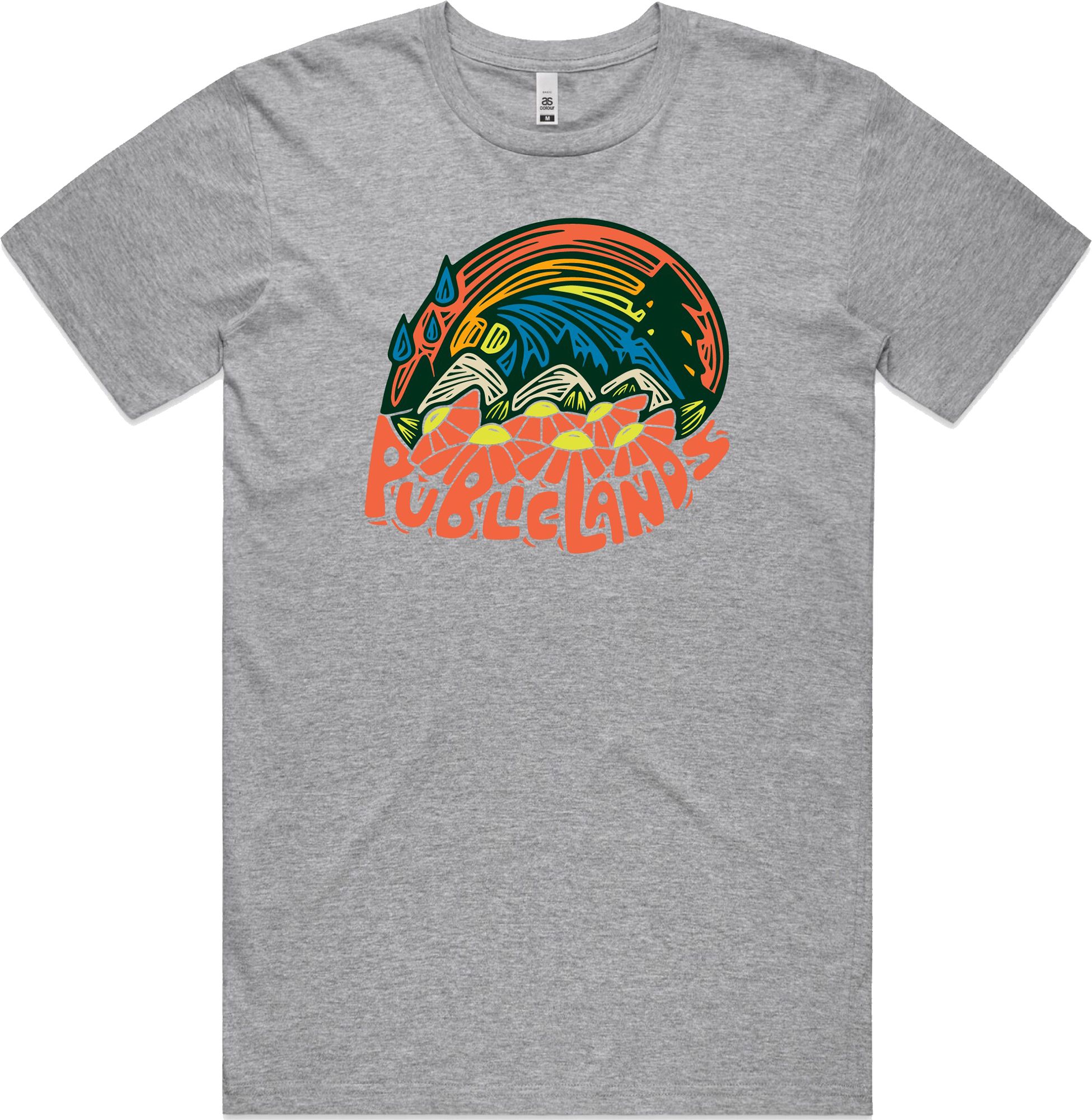 Woosah x Public Lands Adult Pride Wave T-Shirt