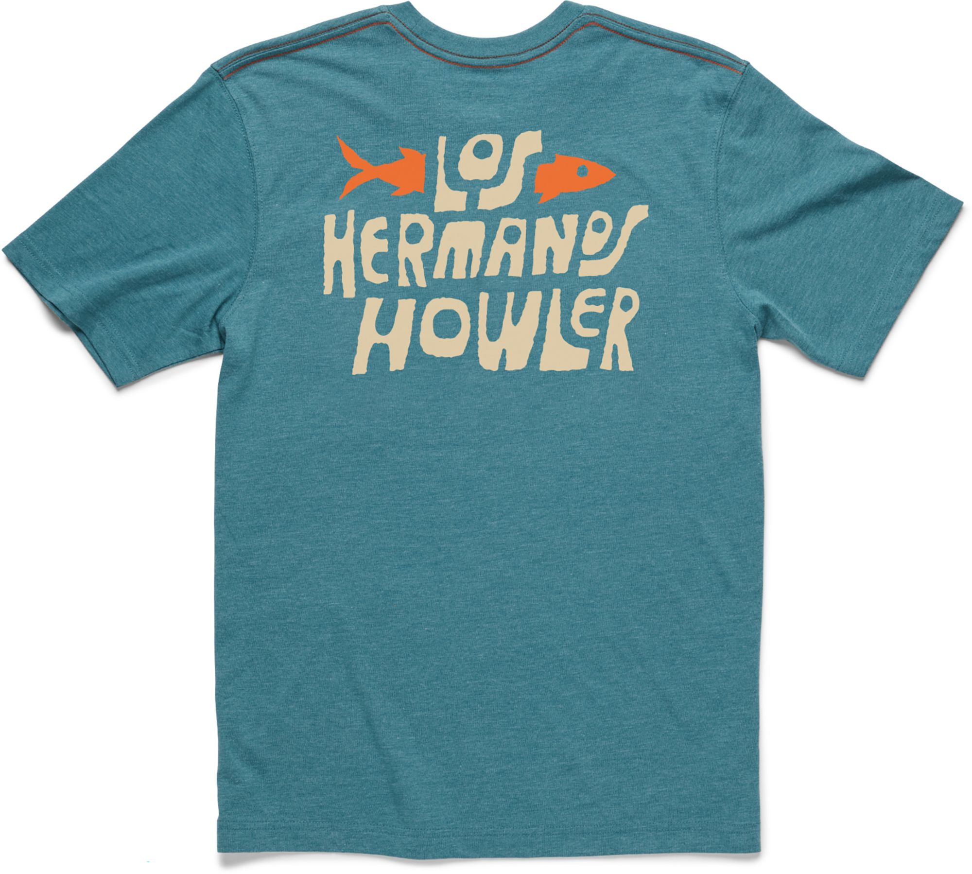Howler Brothers Men's Los Hermanos Pescado Short Sleeve T-Shirt