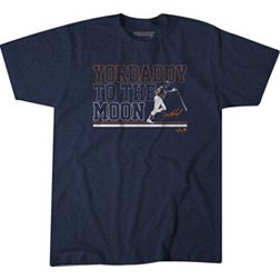BreakingT Men's Houston Astros Navy 'Yordaddy' Graphic T-Shirt