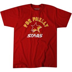 BreakingT Men's USFL Philadelphia Stars For Philly Red T-Shirt