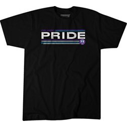 BreakingT Orlando Pride Stripes Black T-Shirt