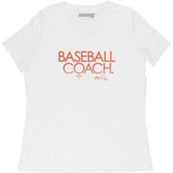 BreakingT Men's White ' Coach' Graphic T-Shirt