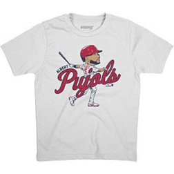 BreakingT Youth St. Louis Cardinals Albert Pujols Caricature Graphic T-Shirt
