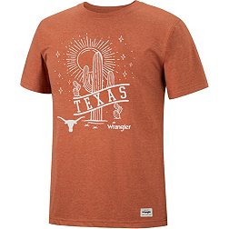Wrangler Women's Texas Longhorns Orange Rodeo Longsleeve T-Shirt