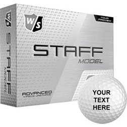 Wilson Staff Model Personalized Golf Balls