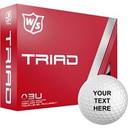 Wilson 2022 Triad Personalized Golf Balls